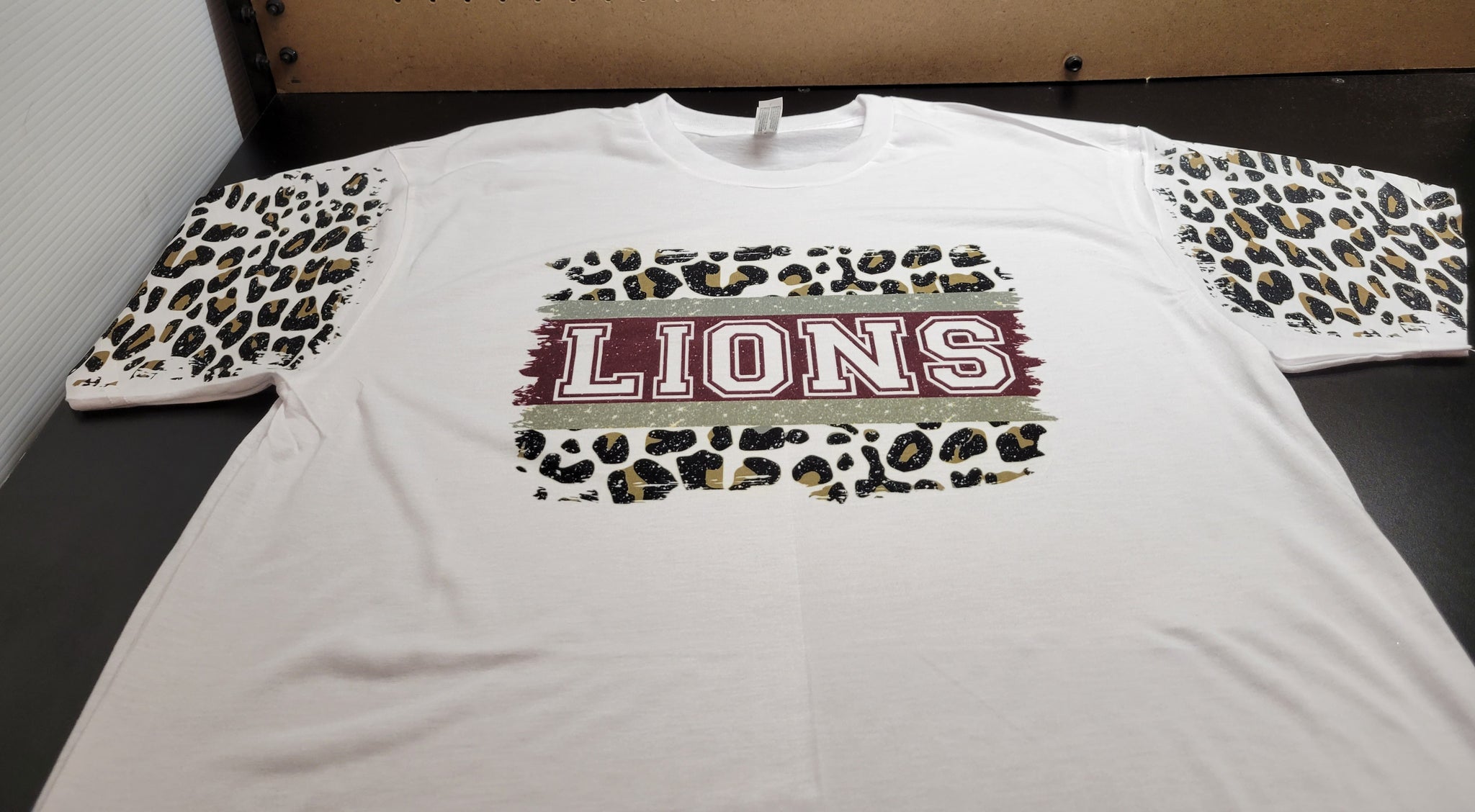 Leopard Logo with Sleeves