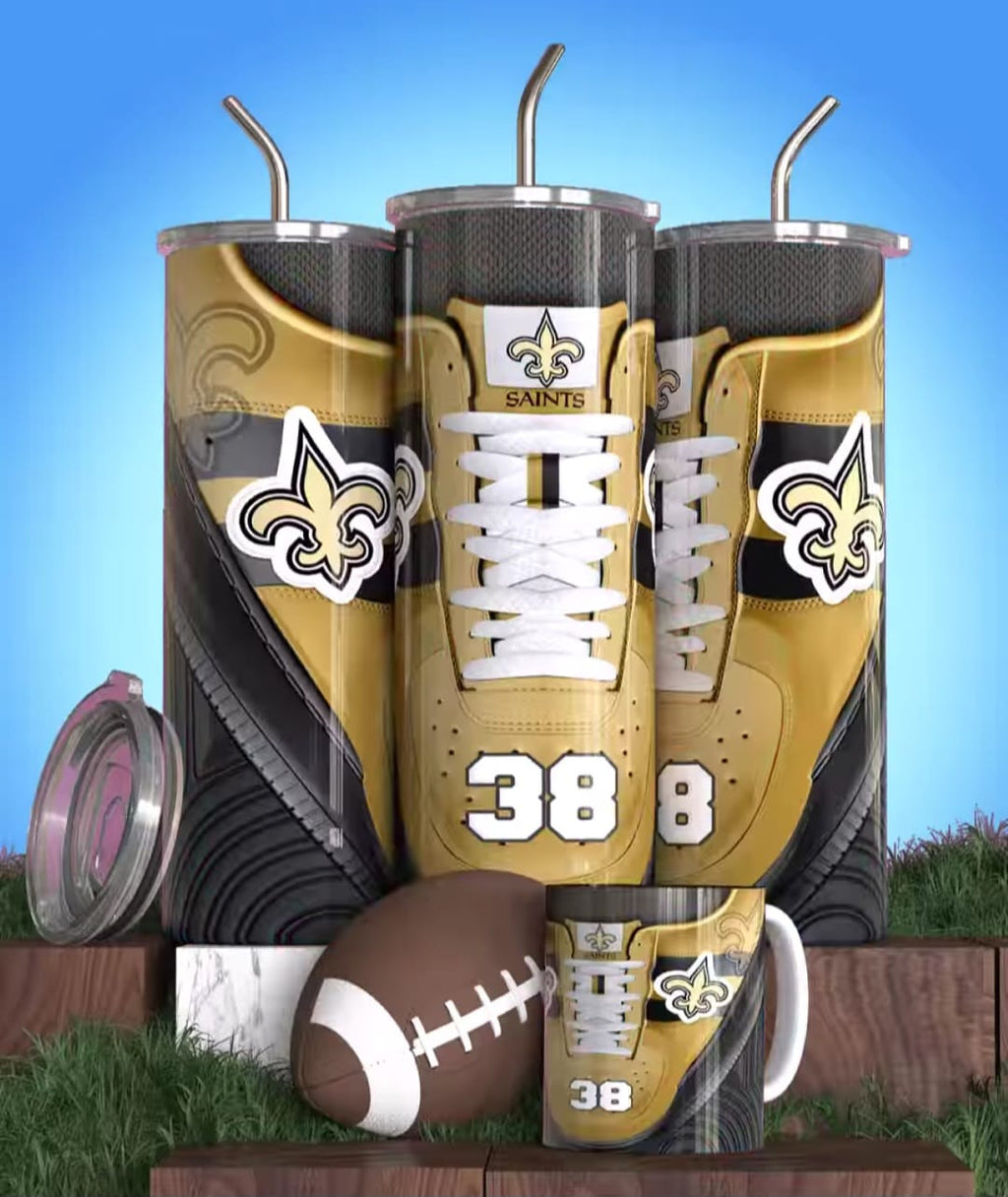 Football Sneaker Tumbler