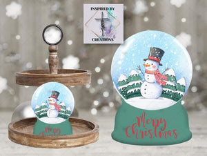 Snowglobe Ornament/Wall Hanger