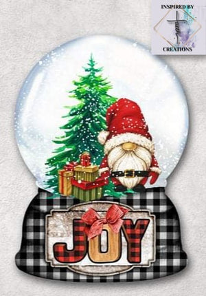 Snowglobe Ornament/Wall Hanger