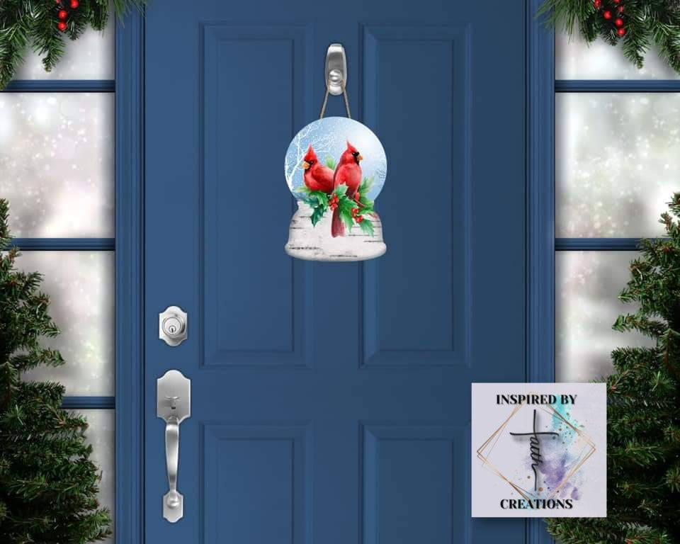 Snowglobe Ornament/Wall Hanger