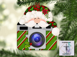 Santa Cam Ornament