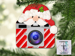 Santa Cam Ornament