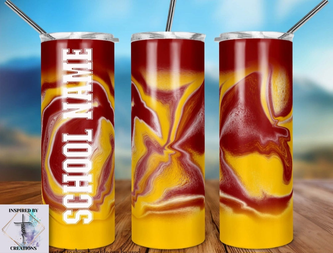 School Spirit Tumbler 20oz