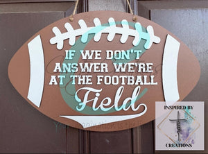 Football Door Hanger